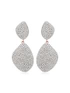 Monica Vinader Rp Nura Double Teardrop Cocktail Diamond Earrings -