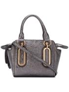 See By Chloé Mini 'paige' Crossbody Bag - Metallic
