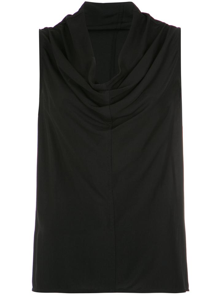 Uma Raquel Davidowicz Draped Blouse - Black