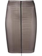 Murmur 'pagan' Skirt, Women's, Size: 36, Grey, Polyester/spandex/elastane/polyamide