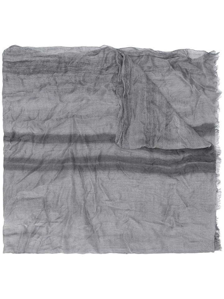 John Varvatos Gradient Effect Scarf - Grey
