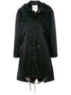 Comme Des Garçons Noir Kei Ninomiya Macrame Detail Quilted Coat -