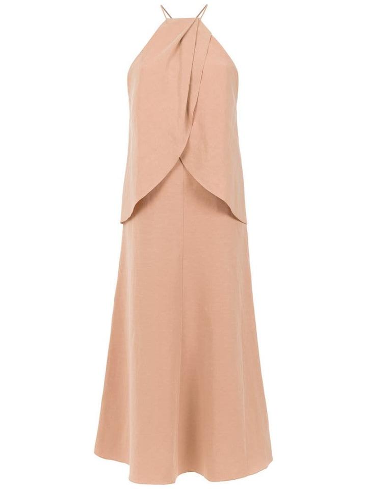 Andrea Marques Wrap Style Dress - Neutrals