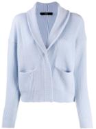 Steffen Schraut Open Front Cardigan - Blue