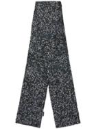 Diesel Crystal Embellished Scarf - Grey