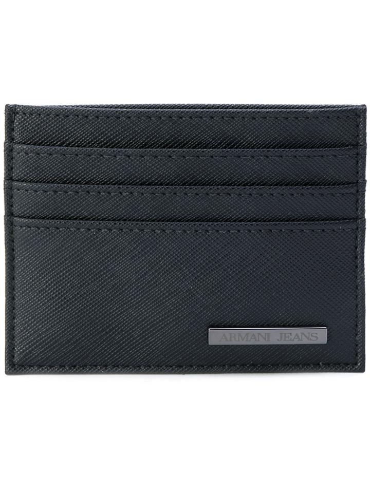 Armani Jeans Logo Cardholder - Black