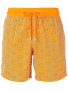 Vilebrequin Anchor Print Swim Shorts - Orange