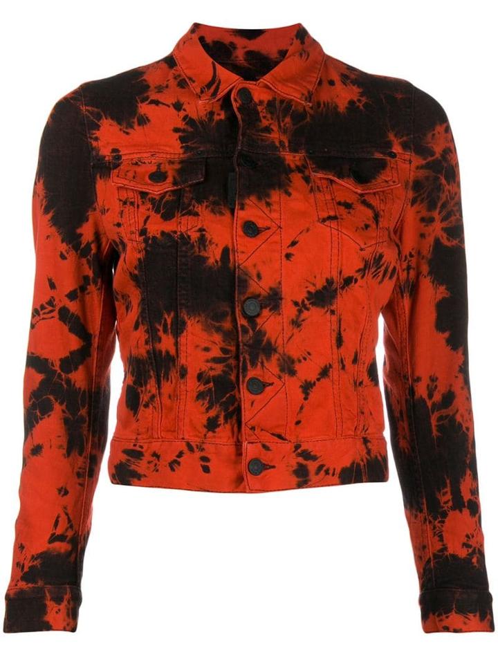 Dsquared2 Tie-dye Trucker Jacket