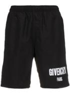 Givenchy Logo Swim Shorts - Black