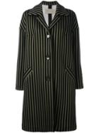 Christian Wijnants 'jani' Coat, Women's, Size: 38, Black, Viscose/spandex/elastane/polyurethane