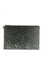 Givenchy Floral Print Clutch Bag - Black