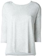 Majestic Filatures Scoop Neck Top, Women's, Size: 1, Grey, Spandex/elastane/viscose