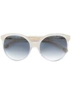 Chloé Eyewear Oversized Sunglasses - White