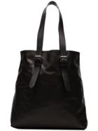 Ann Demeulemeester Leather Tote Bag - Black