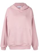 Irene Cut-detail Oversized Hoodie - Pink