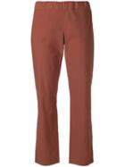 Labo Art High Waisted Trousers - Brown
