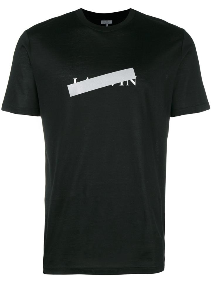 Lanvin Logo Print T-shirt - Black