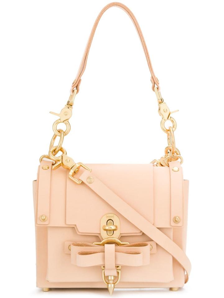 Niels Peeraer Bow-embellished Mini Tote - Neutrals