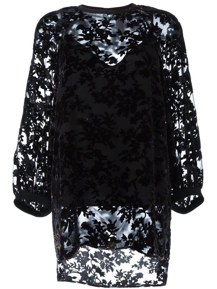 Antonio Marras Lace Overlay Blouse