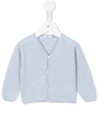 Knot - 'layette' Basic Cardigan - Kids - Polyamide/viscose/cashmere/merino - 9 Mth, Infant Boy's, Blue