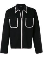 Joseph Piped Lightweight Jacket - Black
