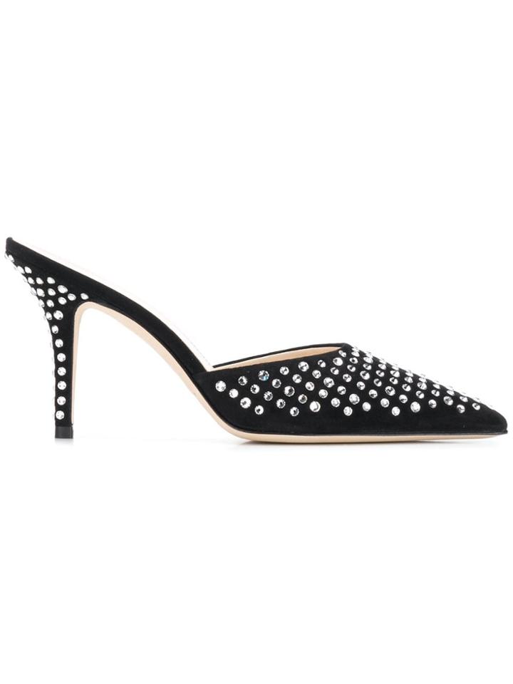 Magda Butrym Studded Mule Pumps - Black
