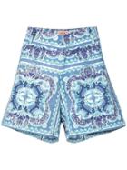 Le Sirenuse Printed Shorts - Blue