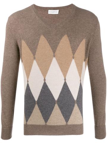 Ballantyne Argyle Jumper - Neutrals