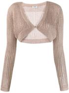 Liu Jo Shawl Cardigan - Neutrals