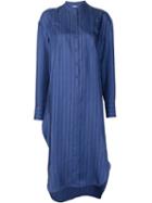 Protagonist Striped Tunic, Women's, Size: Xs, Blue, Silk