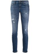 Liu Jo Bead-embellished Jeans - Blue