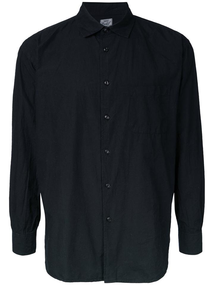 Gold / Toyo Enterprise - Loose Fit Shirt - Men - Cotton - S, Black, Cotton