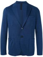 Harris Wharf London - Checked Blazer - Men - Cotton - 48, Blue, Cotton