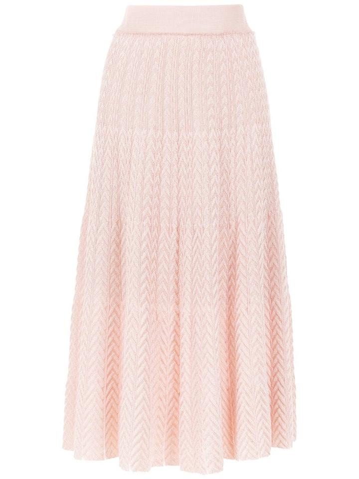 Cecilia Prado Cassia Midi Skirt - Pink & Purple