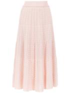 Cecilia Prado Cassia Midi Skirt - Pink & Purple