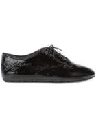 Saint Laurent Zipped Lace-up Shoes - Black