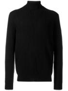 Ermenegildo Zegna Cashmere Turtleneck Jumper - Black