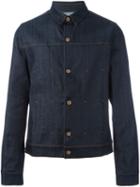 Natural Selection 'wells' Denim Jacket, Men's, Size: Large, Blue, Cotton/spandex/elastane