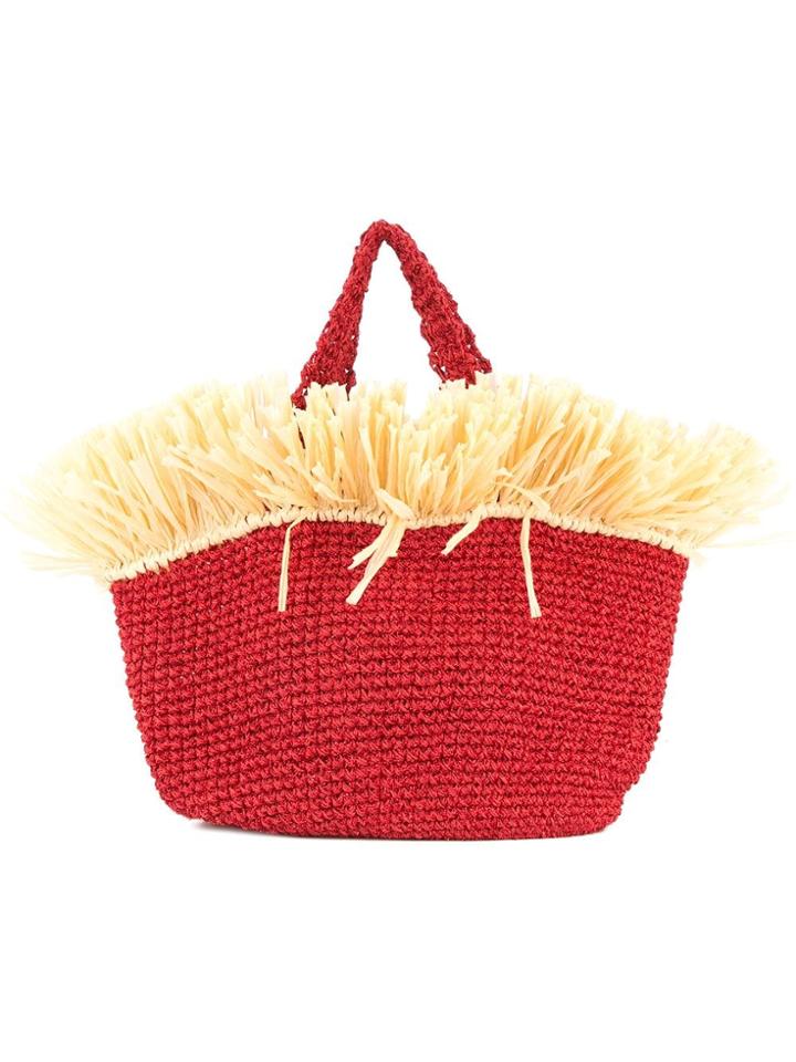 0711 Malibu Beach Bag - Red