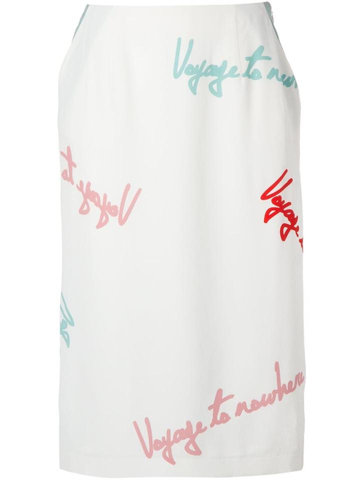 Le Ciel Bleu 'voyage To Nowhere' Skirt