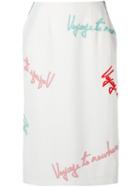 Le Ciel Bleu 'voyage To Nowhere' Skirt