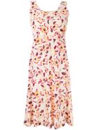 Chanel Pre-owned 1996 Floral Dress - Neutrals