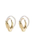 Ellery Shrimp Earrings - Gold