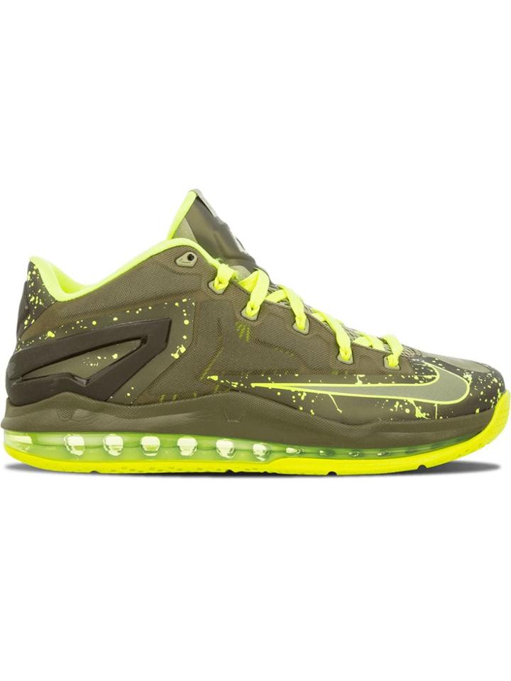Nike Max Lebron 11 Low Sneakers - Green