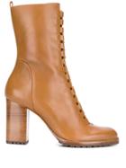 Alexandre Birman Lace-up Ankle Boots - Brown