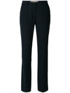 Piccione. Piccione Fitted Tailored Trousers - Blue