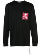 Mastermind Japan Skull Patch Top - Black