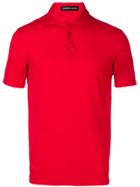 Lamberto Losani Slim-fit Polo Shirt - Red