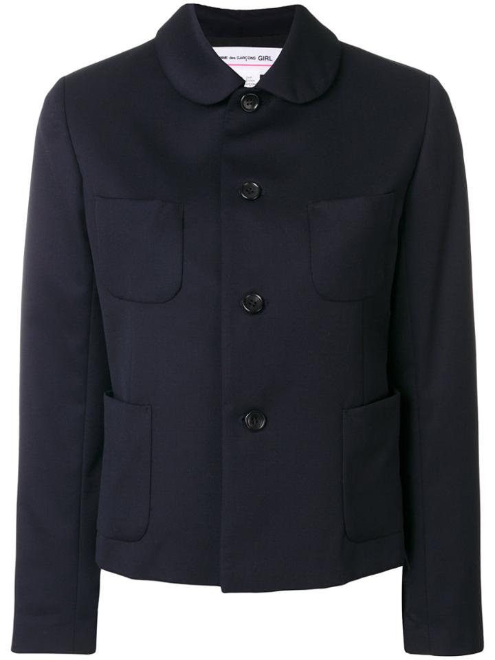 Comme Des Garçons Girl Box Jacket - Blue
