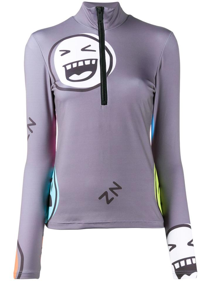 Natasha Zinko Natasha Zinko Fw1920805supplex Grey-multicolour